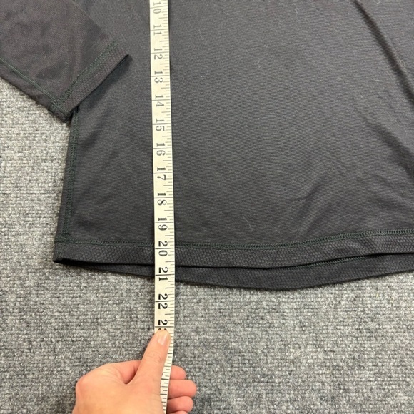 PATAGONIA Women’s 1/4 Zip Capilene Black Baselayer long sleeve shirt size Medium - Picture 6 of 7